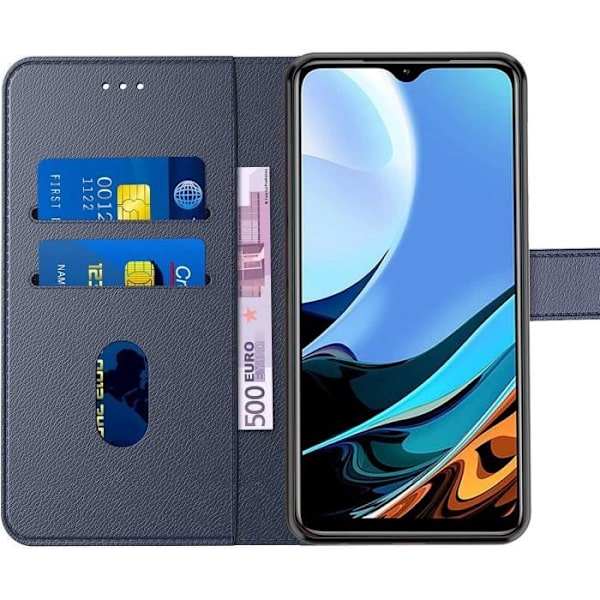Taske til Redmi 9T (6,53") Marineblå Anti-Scratch Anti-Shock Soft marinblå