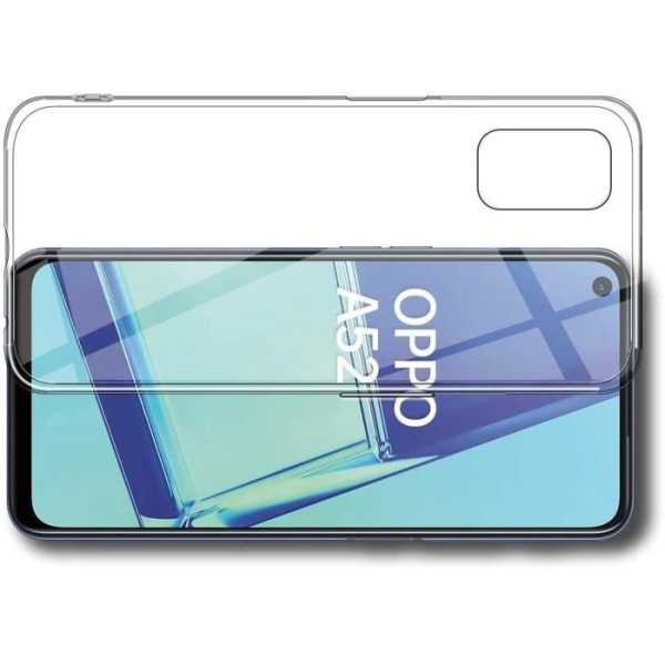 Blødt etui til Oppo A72 transparent silikone med stylus Toproduits®