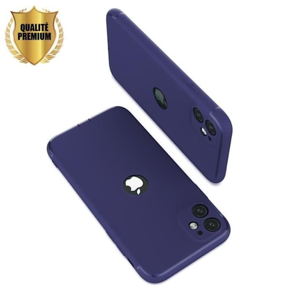 Skydd för iPhone 13 - E.F.CONNECTION - Mjuk - 5 färger - TPU-silikon - Flexibel Vit-Marinblå-Svart-Rosa-Röd-Grön