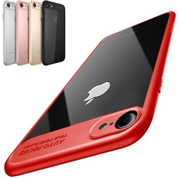 iPhone 8 Cover - Stødabsorberende - TPU - Høj Kvalitetsbeskyttelse - Rød - Moderne Design Röd