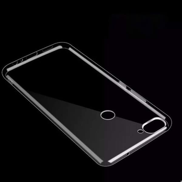 Skyddsskal - Huawei - P Smart Plus 2019 - Silikon TPU - Stötsäker - Transparent Transparent