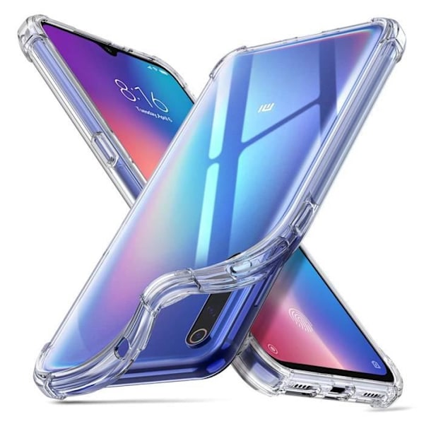 Coque iSilicone - INECK - Mi 9 - Stødabsorberende - Gennemsigtig - Fleksibel TPU Transparent