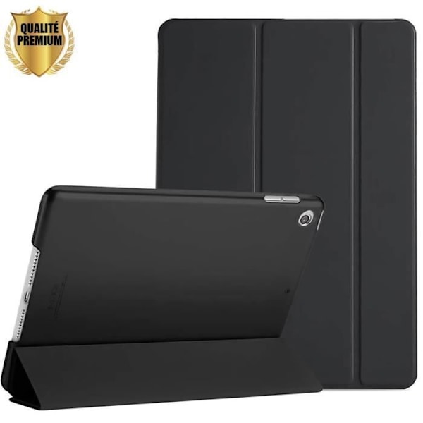 Coque Tablette - E.F.CONNECTION - för iPad (10.2") - Svart Fodral - Skydd - Stativ med 2 visningsvinklar Svart