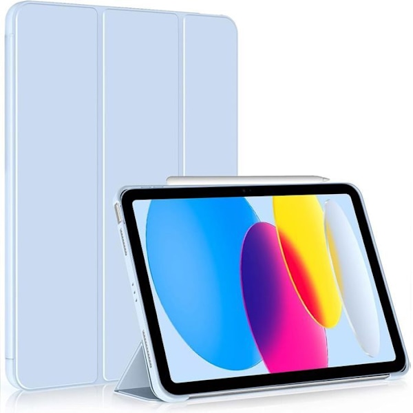Skyddsfodral för iPad A16 (11") / iPad 10 2022 (10,9" 10:e generationen) Stötsäker Auto Väcka-Sova - Blå Blå