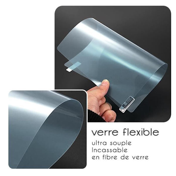 Flexibelt glasskydd för Huawei MediaPad M5 Lite 10.1 - KARYLAX - Glasfiber - Okrossbar