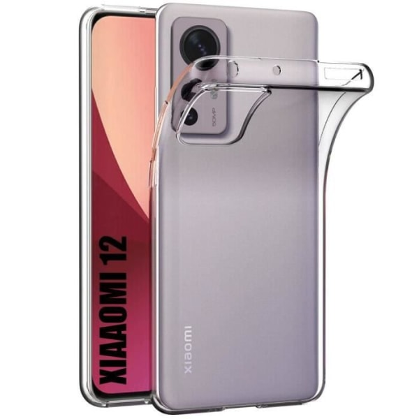 Fodral för Xiaomi 12 (6,28") Transparent Mjuk Anti-rep TPU Stötsäker Smidig