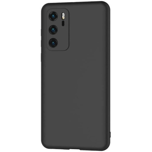 Etui kompatibelt Huawei P40, sort silikone etui til Huawei P40 Cover Huawei P40 Sort silikone etui (6,58 tommer)