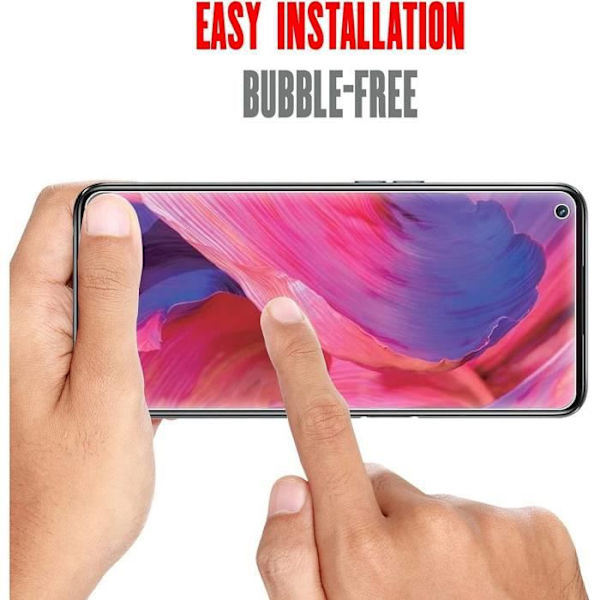 Härdat glas för OPPO A73 5G - 2 delar - Transparent skyddsglas Transparent