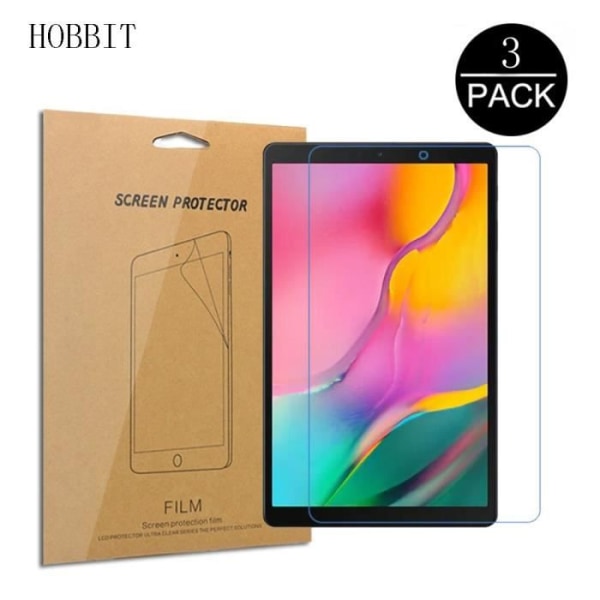 Skärmskyddsfilm, 3-pack 0,15 mm Tablet-skärmskydd för Samsung Galaxy Tab A 10,1 tum 2019 T510 Clear LCD
