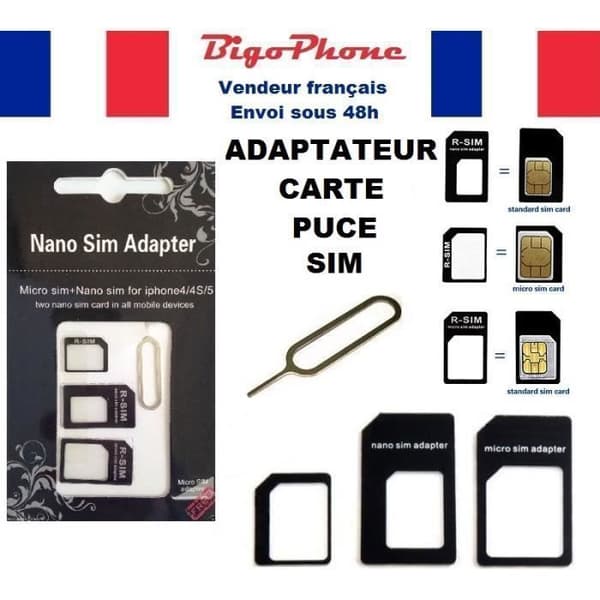 4in1 Adapter Chip Card / Micro Sim / Nano Sim