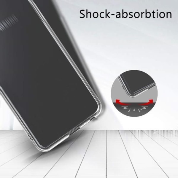 Fodral till Samsung Galaxy J6 Plus 2018 Anti-Scratch Shockproof Protection - Transparent Transparent