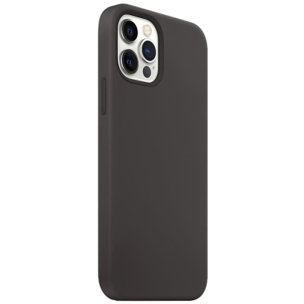 Cover til iPhone 12 Mini - Premium - Stødabsorberende - Skridsikker - Sort - Blød Svart