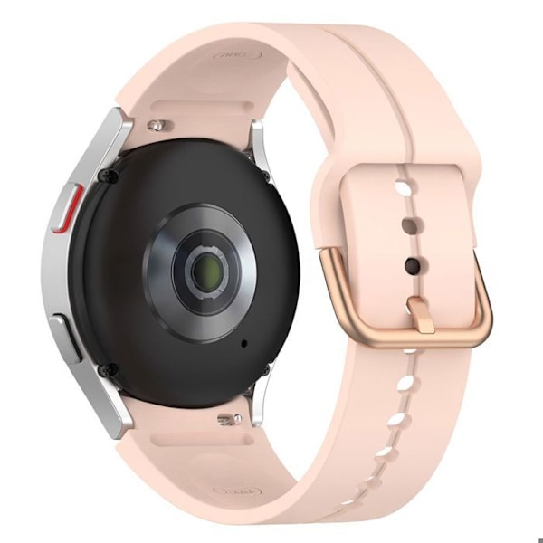 Armbånd til Samsung Galaxy Watch 7/6/5/4/3 40mm 42mm 44mm Galaxy Watch 5 Pro 45mm - Justerbar blødt silicone - Lyserød Rosa