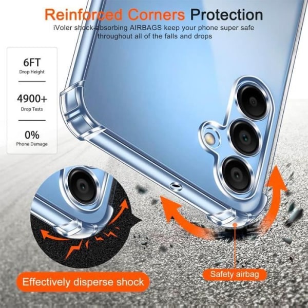 Coque - Xiaomi - Redmi A3 - Stødabsorberende Beskyttelse - Justerbar Rem - Sort Silikon Svart