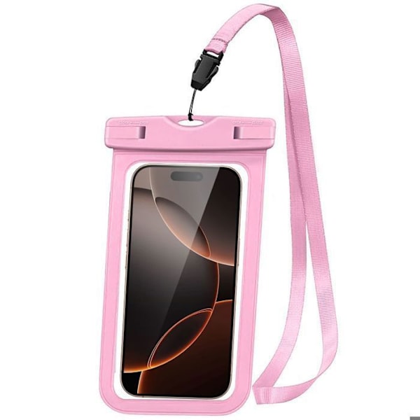 Vattentät fodral för Samsung Galaxy S25 S25+ S25 Edge S24 Ultra S24 FE S23 S22 S21 S10 S9 - Rosa Rosa