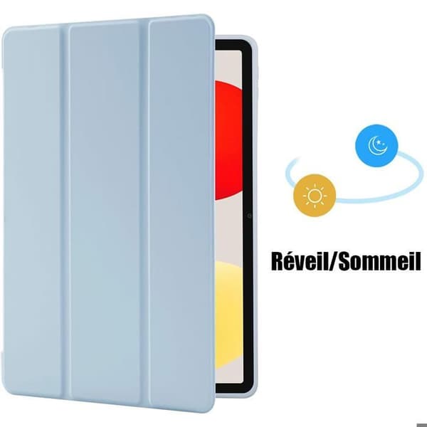 Skal + Härdat Glas för Xiaomi Pad 7 / 7 Pro, Stötsäker Skydd med Stödfunktion - Blå Blå