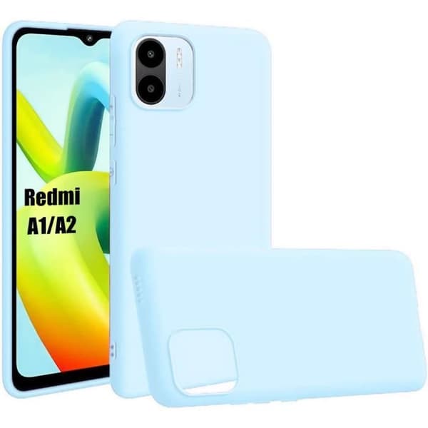 Coque - Xiaomi - Redmi A1-A2 - Ultra Slim Skydd - Stötsäker - Rep防止 Himmelsblå