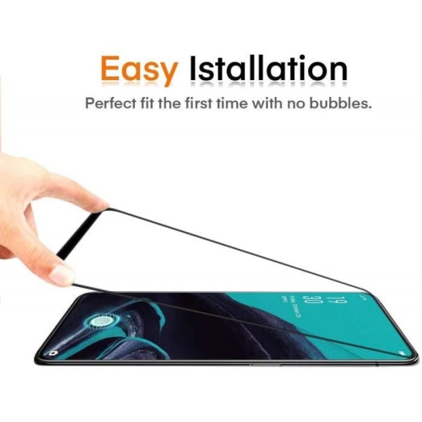 Härdat glas Xiaomi Redmi 9 6,53" [3 delar] Heltäckande skärmskyddsfilm av härdat glas 9H hårdhet (N