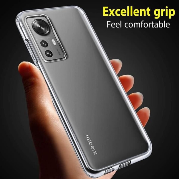 360 Fodral för Xiaomi Redmi Note 12 5G Full Protection Fram + Bak Stötsäker Transparent