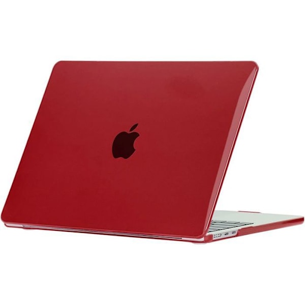 Skal till MacBook Pro 16 Tum 2024 2023 2021 M4 M3 M2 M1 Pro/Max, Hård Slim Skydd Effekt Blank - Röd Röd