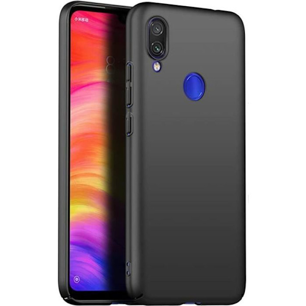 Xiaomi Redmi Note 7 Pro-fodral, ultratunt hårt skal Bumper-fodral till Xiaomi Redmi Note 7 Pro (6,3") - Svart YW40491