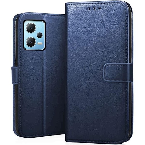 Skyddsfodral - E.F.CONNECTION - för Redmi Note 12 Pro+ - Mörkblå - Repfrivillig - Stötsäker marinblå