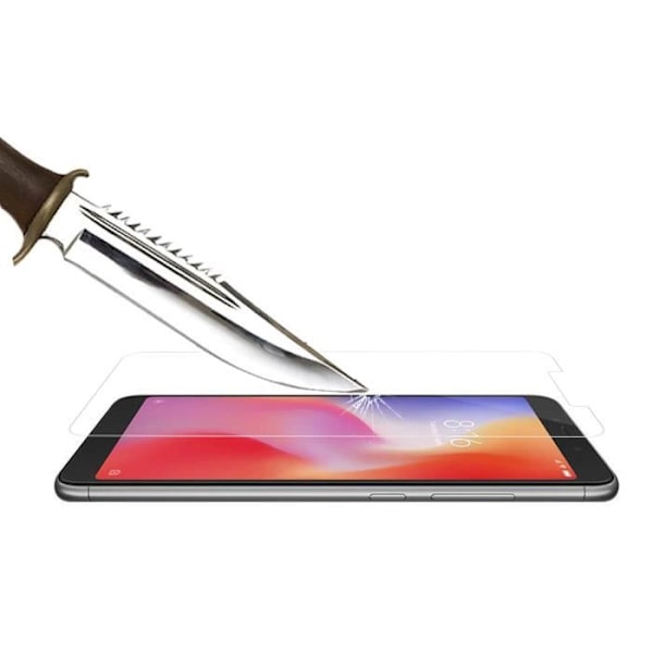 Skärmskydd - VCOMP - Xiaomi Redmi 6 - Härdat glas - Set med 2 - Reptålig