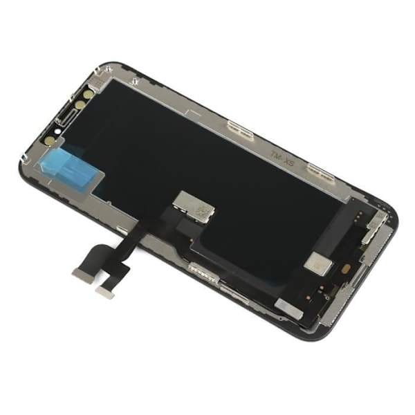 För iPhone XS LCD-skärm + svart pekglas