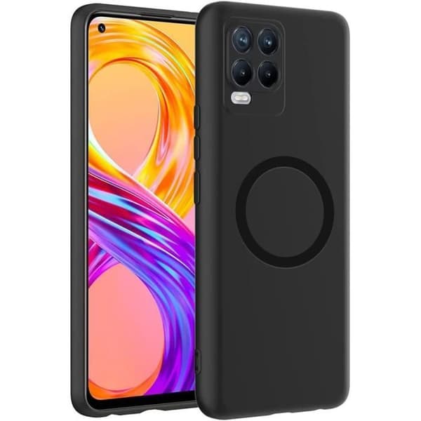 Skyddsskal - Realme - 8 Pro - Silikon - Ultrafin - Stötsäker Svart