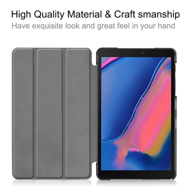 Tabletui cover til Samsung Galaxy Tab A 10.1 2019（T510， T515）--sort