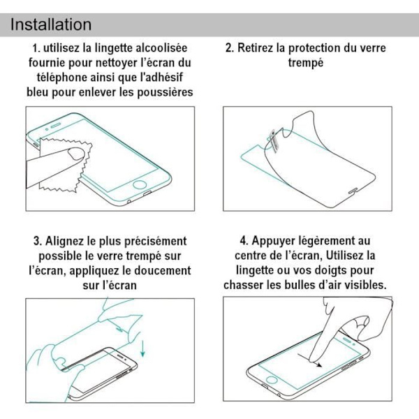 P10 Glas Skärmskydd Splittrsäkert härdat glas för Huawei P10 2-pack härdat glas