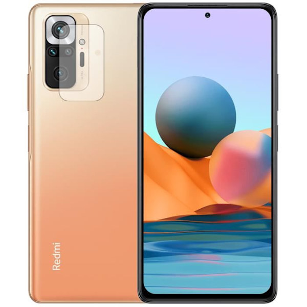 2-pack baktill kameraskydd i härdat glas för Xiaomi Redmi Note 11 4G - Note 11S 4G 6.43" - Yuan Yuan