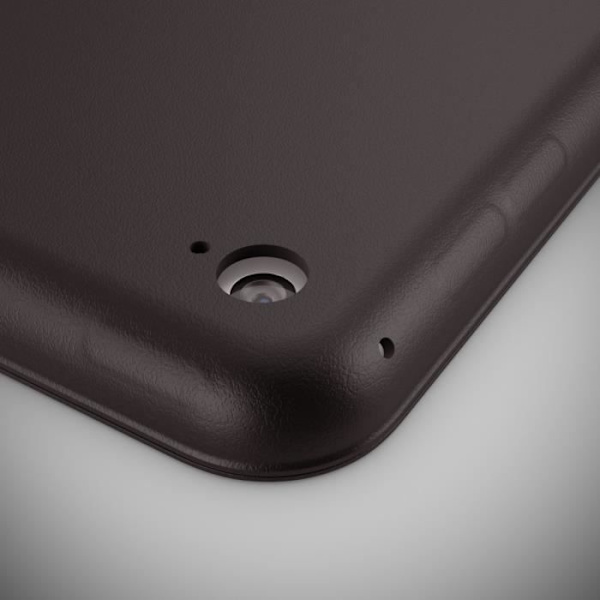 Fodral - NALIA - iPad Mini 4 - Anti-Shock Skydd - Syntetiskt läder - Svart Svart