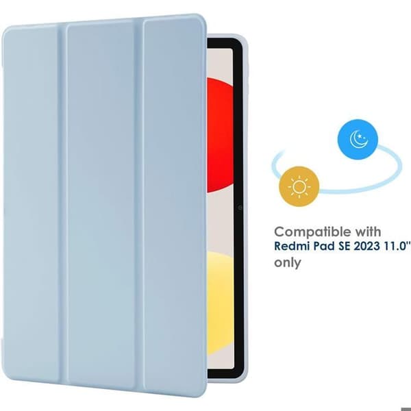 Skyddsfodral - E.F.Connection - Xiaomi Redmi Pad Pro 12,1" - Stöd Funktion - Blå - Resistenta Blå
