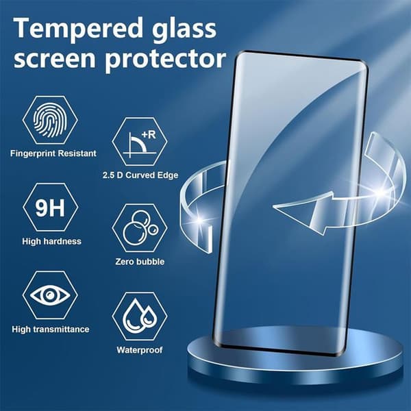 2 Skyddsglas och 2 Baksidanskärmar för Xiaomi Redmi Note 15 4G - Repbeständig Skydd Transparent