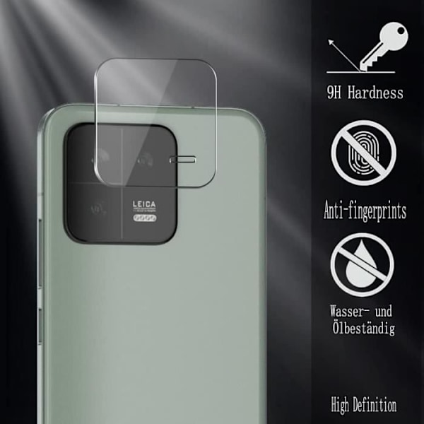 3 hærdet glas bagkamera til Xiaomi 13 Transparent