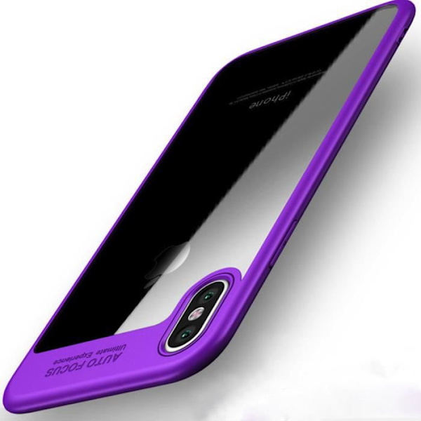 Coque - MÆRKE - iPhone X - Stødresistent Beskyttelse - Blød - Lilla Lila