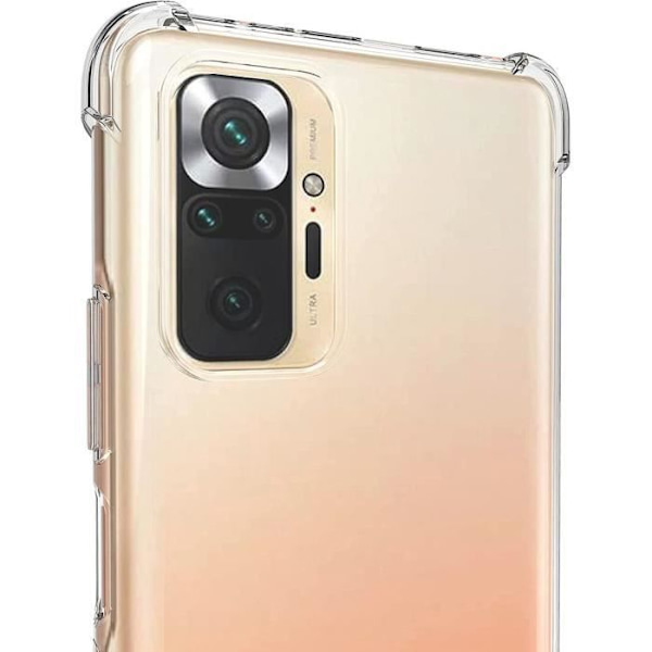 Fodral för Redmi Note 10 Pro 5G (6,67") TPU Anti-Scratch Mjuk Smidig Stötsäker