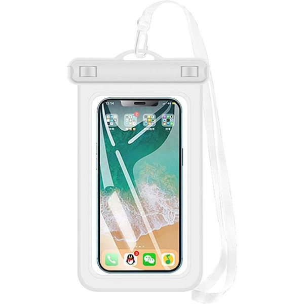 E.F.CONNECTION Vandtæt pose til Xiaomi 13 Pro 13 Ultra 12T Pro 12 12X 11T Lite 11i Mi 11 - Sort Halvtransparent