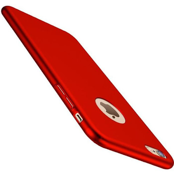 iPhone 6-fodral, iPhone 6s-fodral Fjädrande ultratunn stötdämpningsdesign - röd