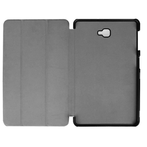 Cover til Samsung Galaxy Tab A 10,1" T580 sort PU læder tablet cover med sort stander beskyttende skal