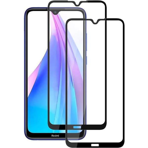 Skyddsglas - RASENA - Xiaomi Redmi Note 8T - 2-pack - Tempererat glas - Represistent 9H