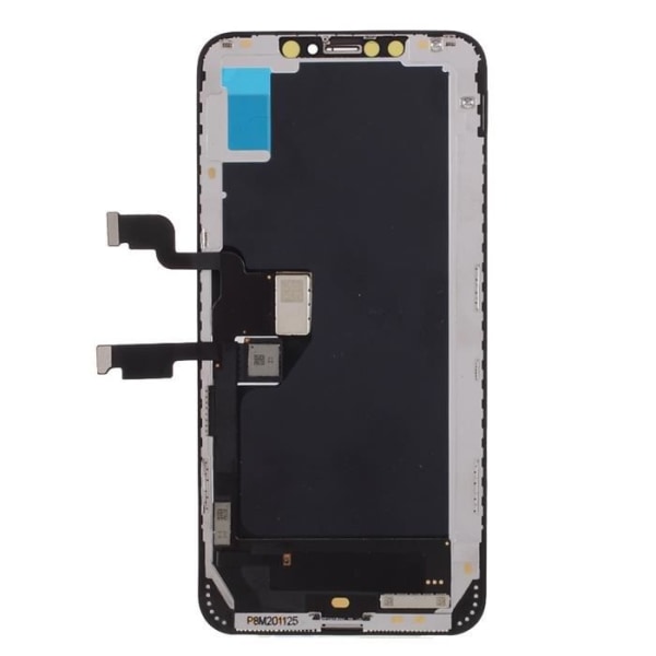 Skärm för iPhone XS Max Pekskärm LCD Display Digitizer Ersättning med reparationsverktygssatser Svart