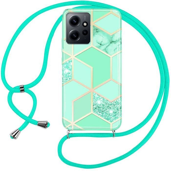 Coque Cordon - Xiaomi - Redmi Note 12 - TPU Förstärkt - Turkos - Repellerande Turkos