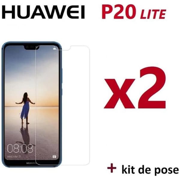härdat glas för huawei p20 lite