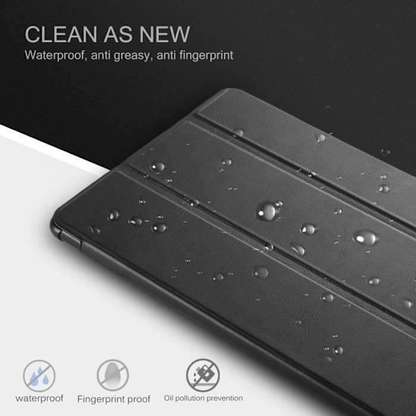 Fodral - Huawei - MediaPad T5 10 - Ultra Slim - PU Läder - Svart Svart