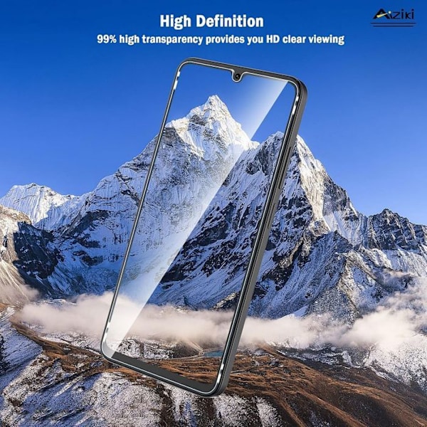 4x Härdat Glas för Xiaomi Redmi A5 4G, Skärmskydd Anti-Rip 9H Stöttålig Transparent Transparent