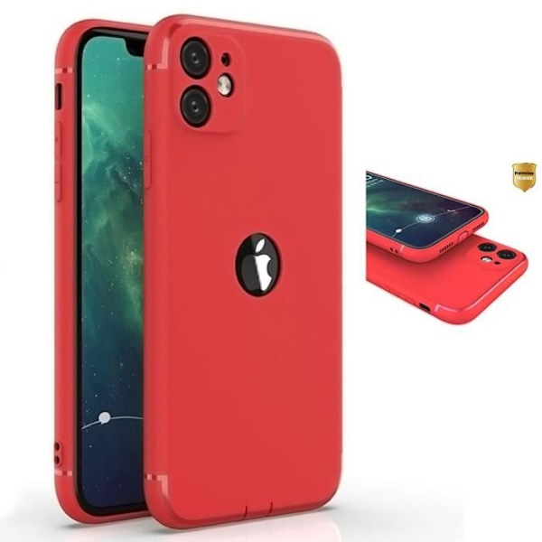 Skyddskal - E.F.CONNECTION - iPhone 13 - Mjuk - Röd - Stötsäker Röd