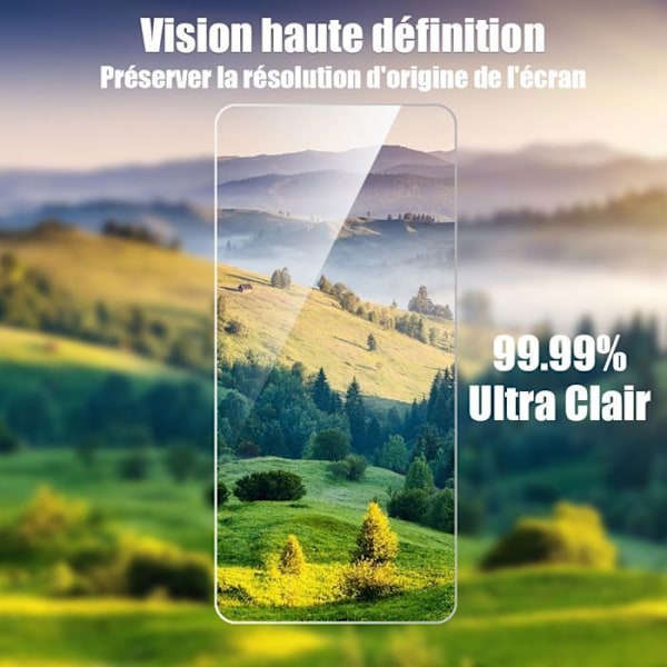4 Härdat Glas för Xiaomi 15, Skärmsskydd Anti-Rip 9H Stöttålig Transparent Transparent