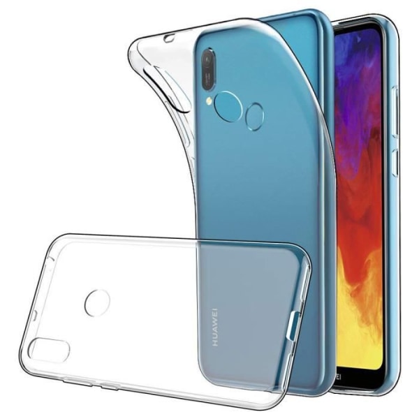 Til Huawei Y6 (2019)/ Y6 Prime (2019) 6,09": UltraSlim Gel Silikone Cover og perfekt pasform - TRANSPARENT TRANSPARENT